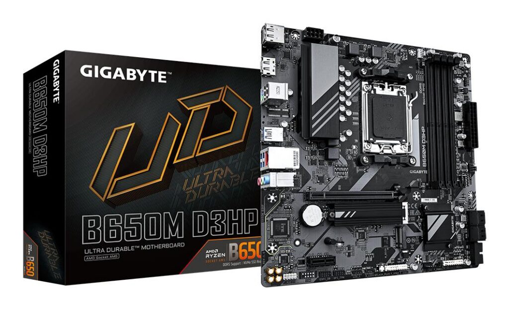 Emaplaat|GIGABYTE|AMD B650|SAM5|Micro-ATX|Memory DDR5|Memory slots 4|B6&...