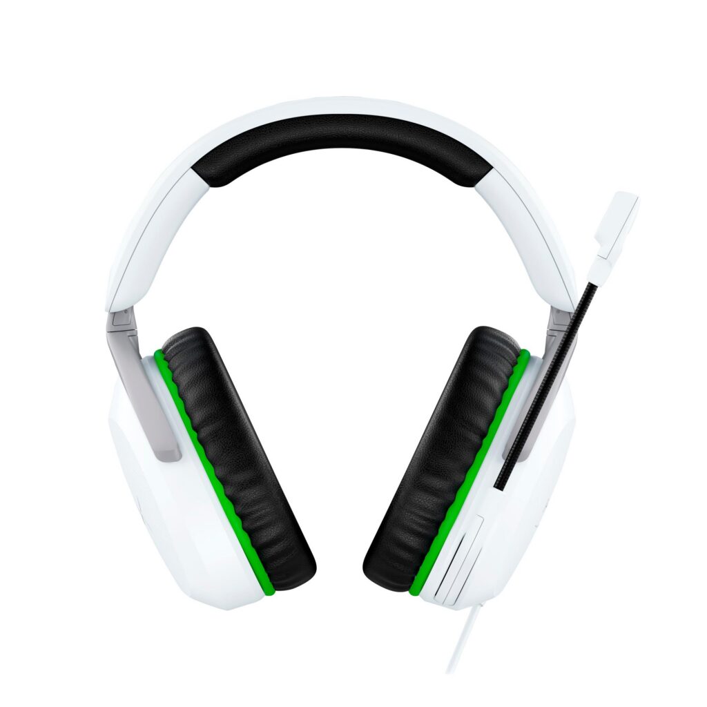 KÕRVAKLAPID HYPERX CLOUDX STINGER2/WHITE/GREEN 75X28AA HYPERX