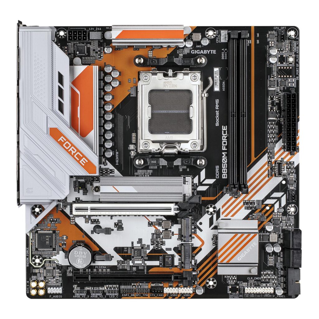 Mainboard|GIGABYTE|AMD B850|SAM5|Micro-ATX|Memory DDR5|Memory slots 2|B8...