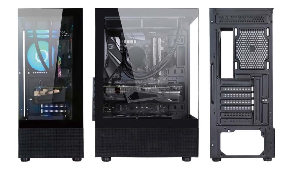 Case|GOLDEN TIGER|Supported motherboard form factors ATX/micro ATX|Black|Midi Tower|Raider DK-6|RAIDERDK6