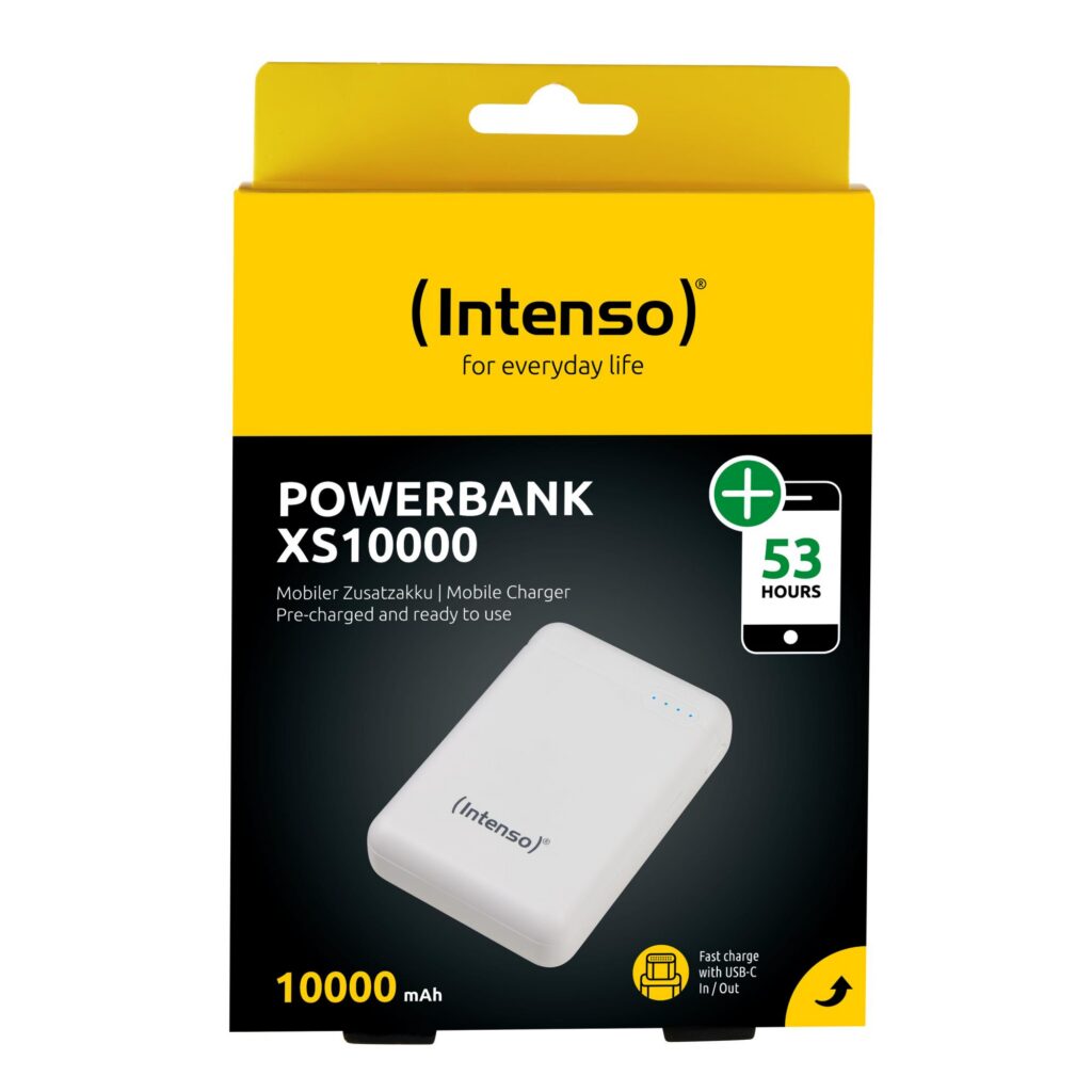 AKUPANK USB 10000MAH/WHITE XS10000 INTENSO