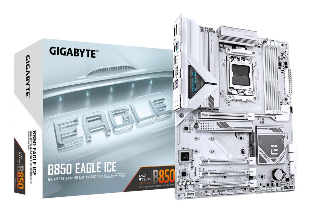 Mainboard|GIGABYTE|AMD B850|SAM5|ATX|Memory DDR5|Memory slots 4|2xPCI-Ex...