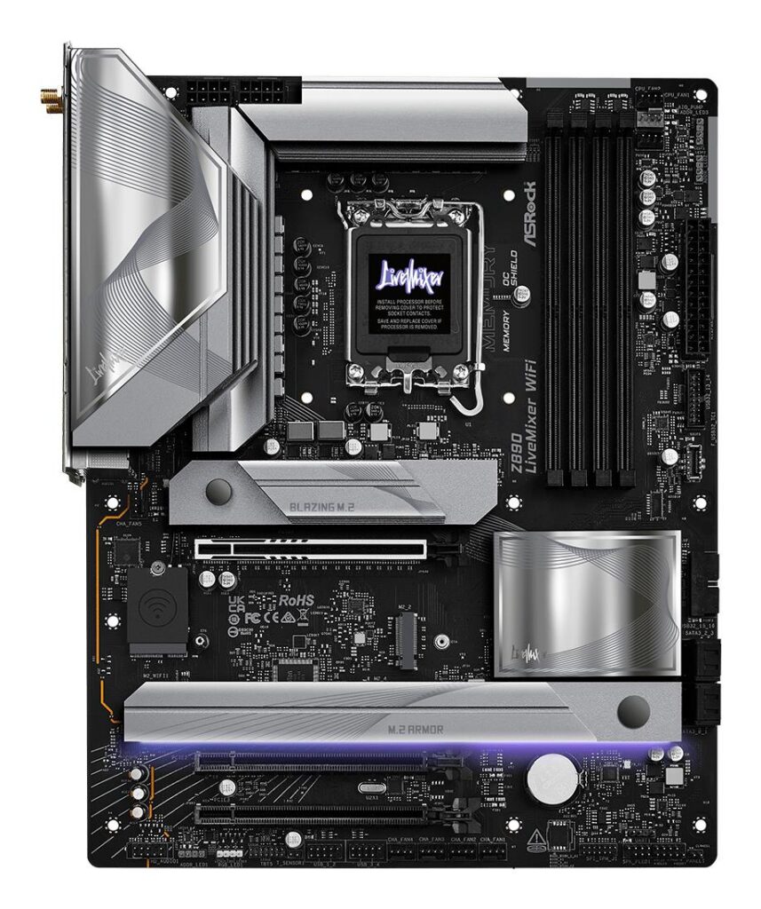 Mainboard|ASROCK|Intel Z890|LGA 1851 (Socket V1)|ATX|RAM DDR5-SDRAM|4xSl...