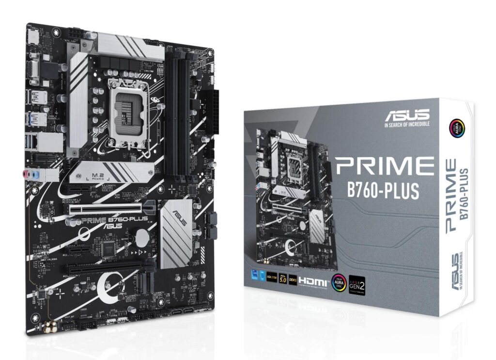 Emaplaat|ASUS|Intel B760 Express|LGA1700|ATX|Memory DDR5|Memory slots 4&...