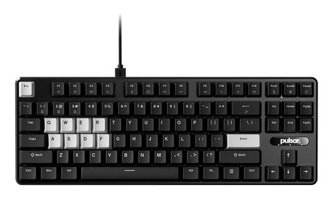 Klaviatuur USB PCMK 2 HE TKL/ANSI BLACK PCMK2HE801B PULSAR
