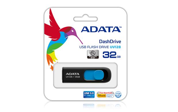 MÄLUPULK FLASH USB3 128GB/BLACK AUV128-128G-RBE ADATA