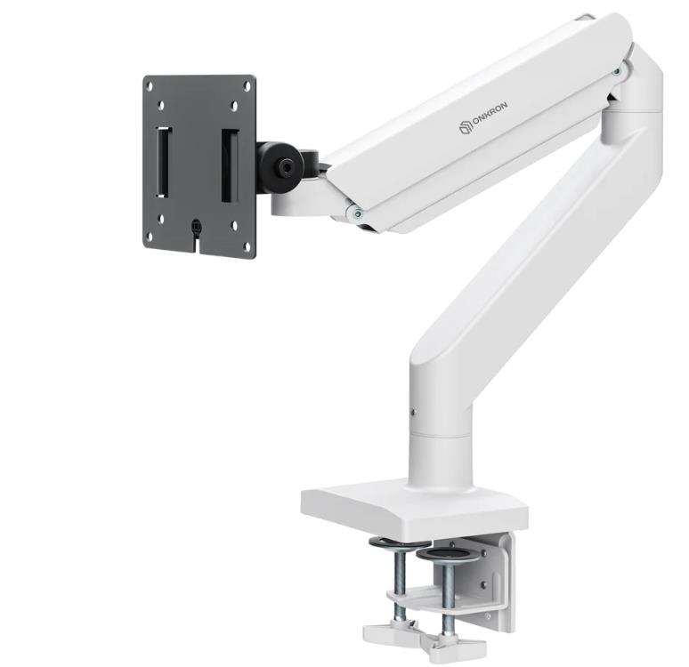 MONITOR ACC DESK MOUNT/15-42″ BLK/WHT G110-BW ONKRON
