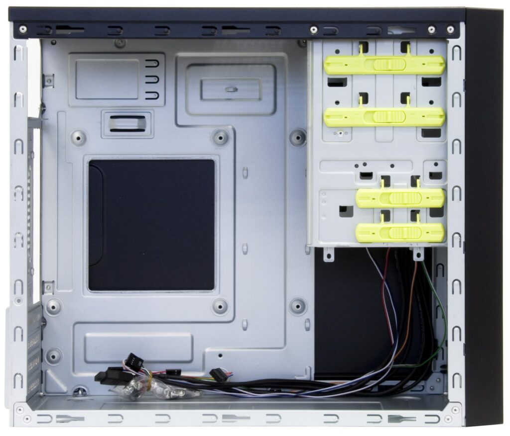 Case|CHIEFTEC|MiniTower|MicroATX|Colour Black|CT-01B-OP