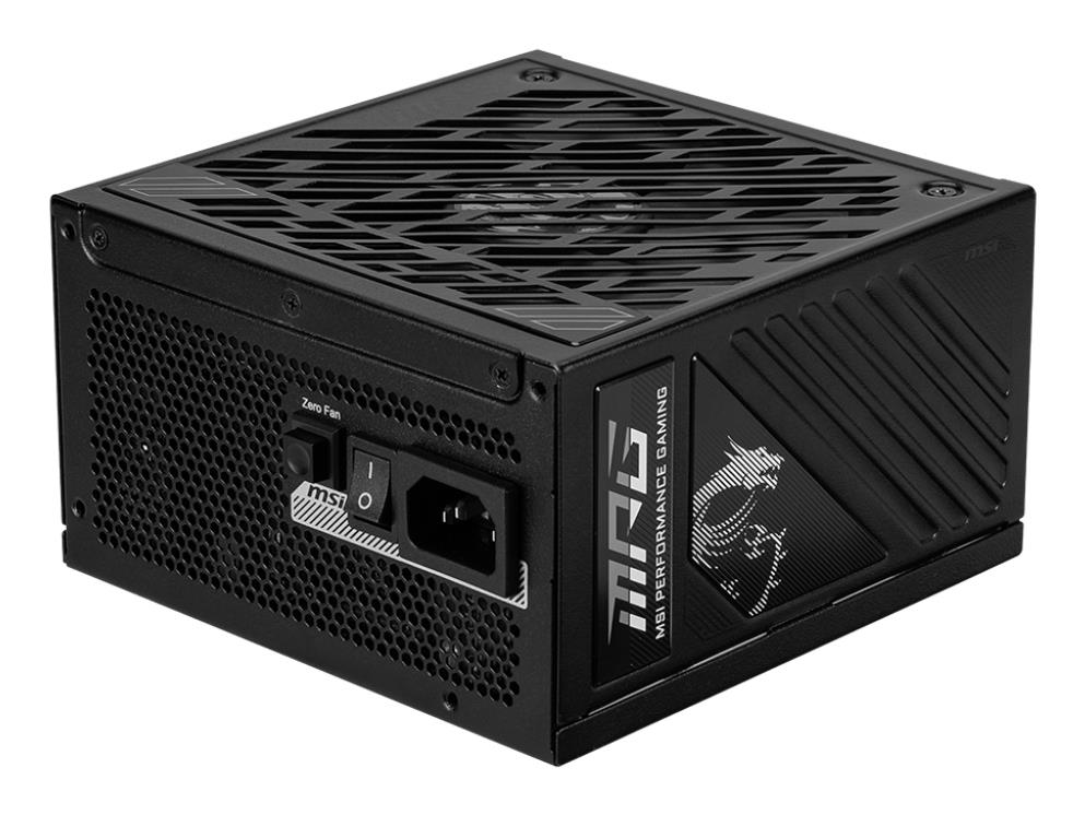 Power Supply|MSI|MPG A1000GS PCIE5|1000 Watts|Efficiency 80 PLUS GOLD|MP...