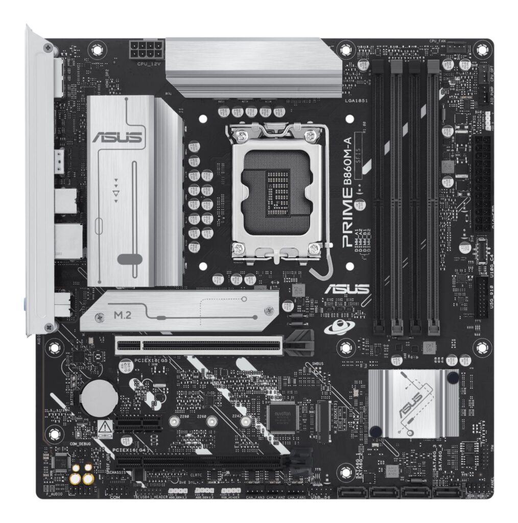 Mainboard|ASUS|Intel B860 Express|LGA1851|Micro-ATX|Memory DDR5|Memory s...