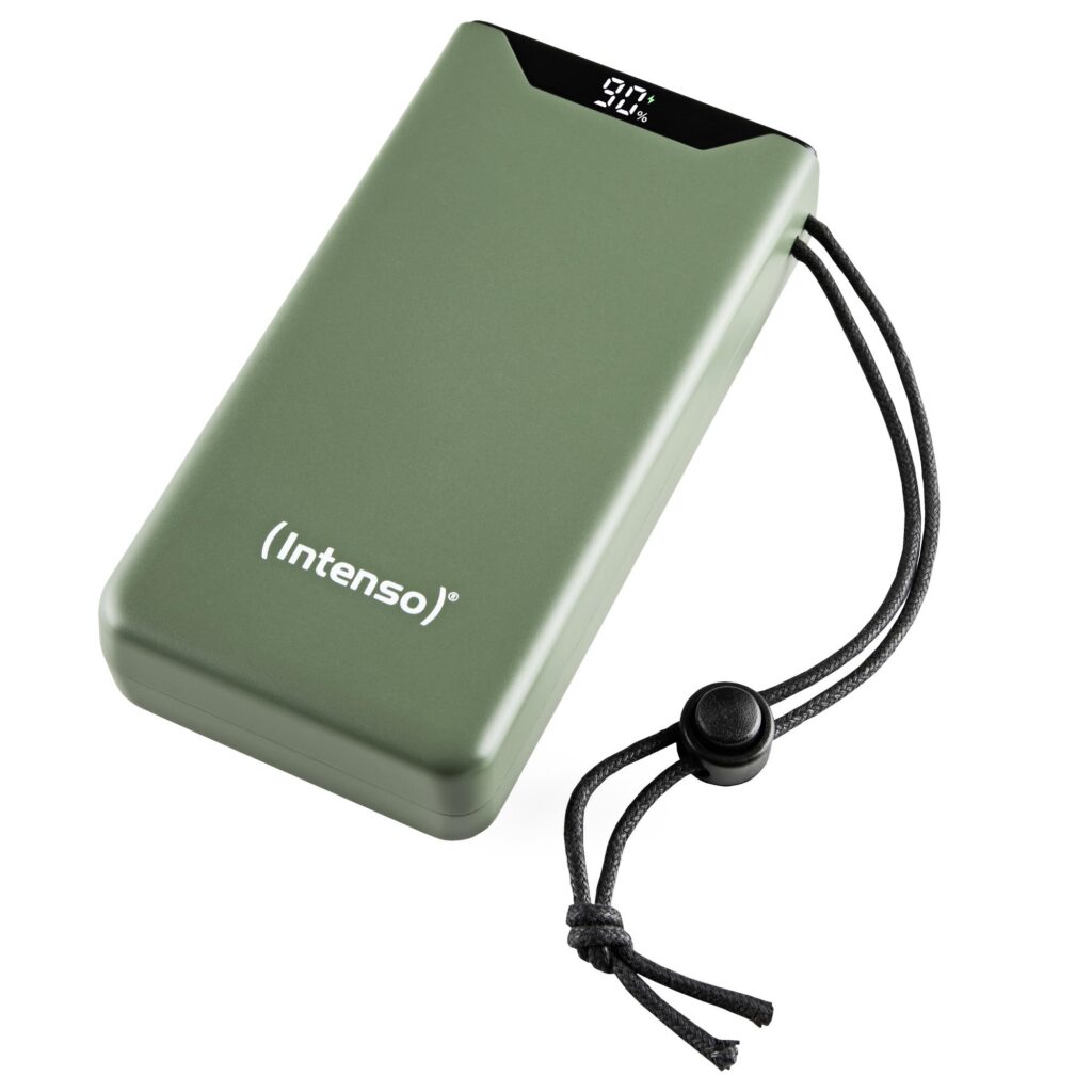 AKUPANK USB 20000MAH QC3.0/GREEN F20000 7332057 INTENSO