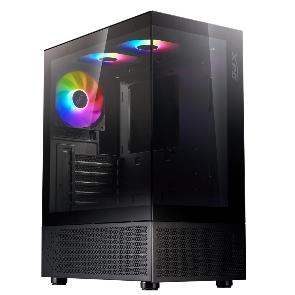 Case|ADATA|INVADER X MINI|MidiTower|Case product features Transparent pa...