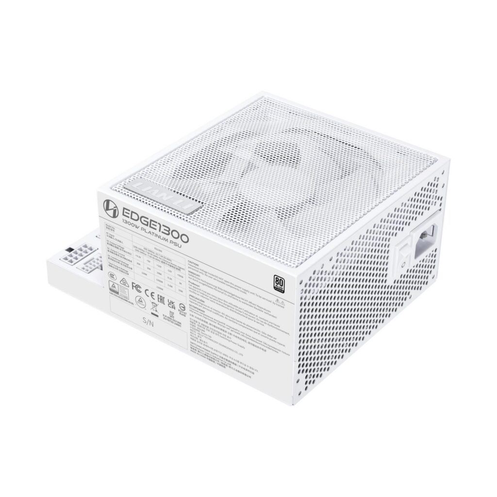 Toiteplokk|LIAN LI|EDGE850|850 Watts|Efficiency 80 PLUS PLATINIUM|PFC &#...