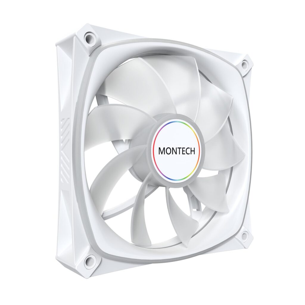 CASE FAN 120MM/RX120 PRO WHITE MONTECH