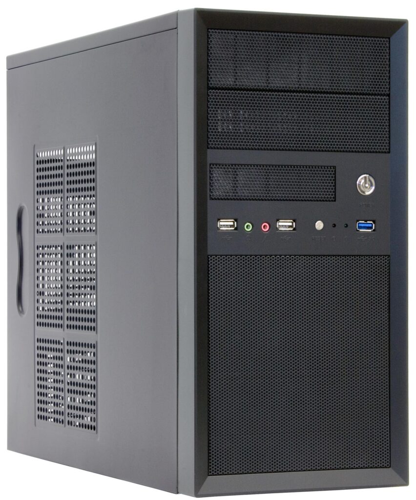 Case|CHIEFTEC|MiniTower|MicroATX|Colour Black|CT-01B-OP