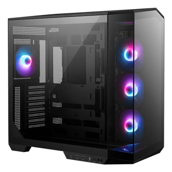 Case|MSI|MAG PANO 100R PZ|MidiTower|Case product features Transparent pa...