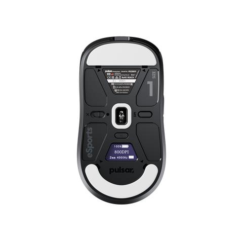MOUSE USB OPTICAL WRL X2 V3/ES SIZE1 BLACK PX23ES11 PULSAR
