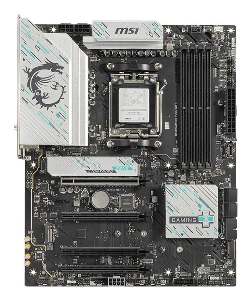 Mainboard|MSI|AMD B850|SAM5|ATX|Memory DDR5|Memory slots 4|4xPCI-Express...