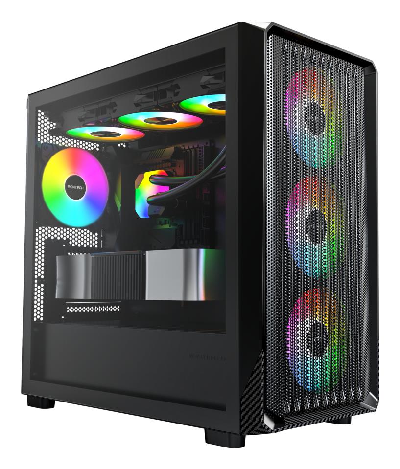 Case|MONTECH|micro ATX/Mini-ITX|Black|X5M|X5M(B)