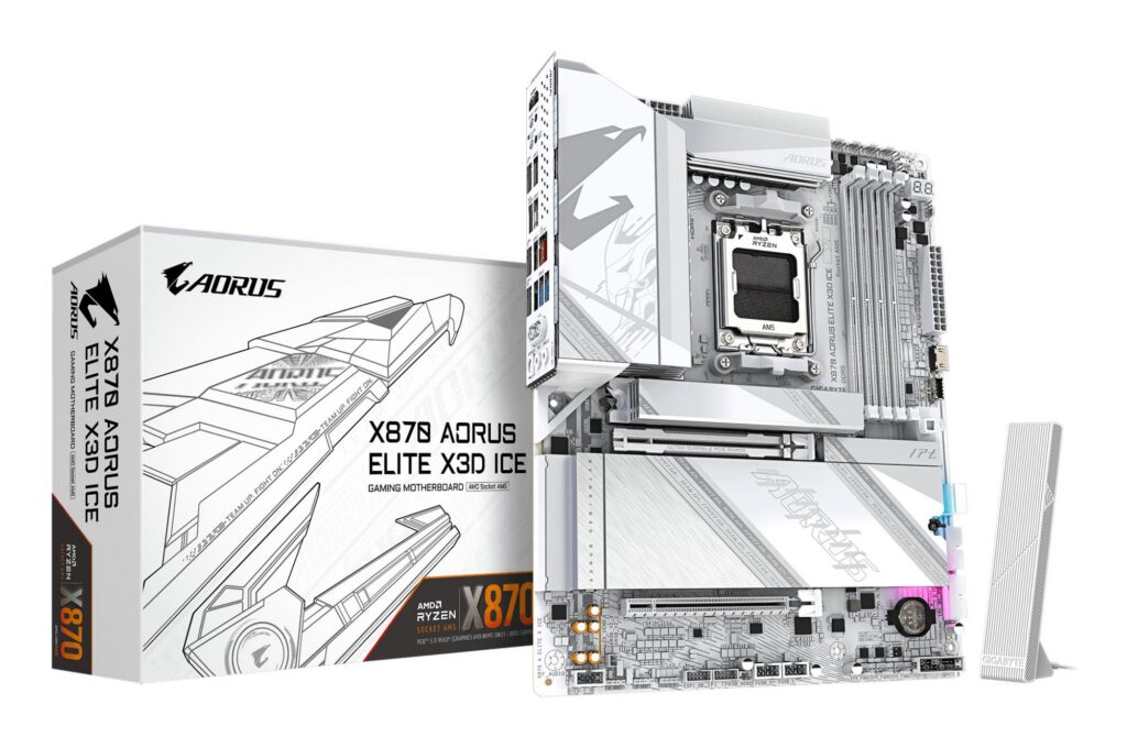 Emaplaat|GIGABYTE|AMD X870|SAM5|ATX|Memory DDR5|Memory slots 4|X870AELI…