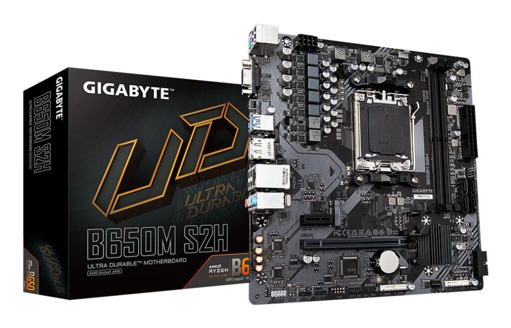 Emaplaat|GIGABYTE|AMD B650|SAM5|Micro-ATX|Memory DDR5|Memory slots 2|B6&...
