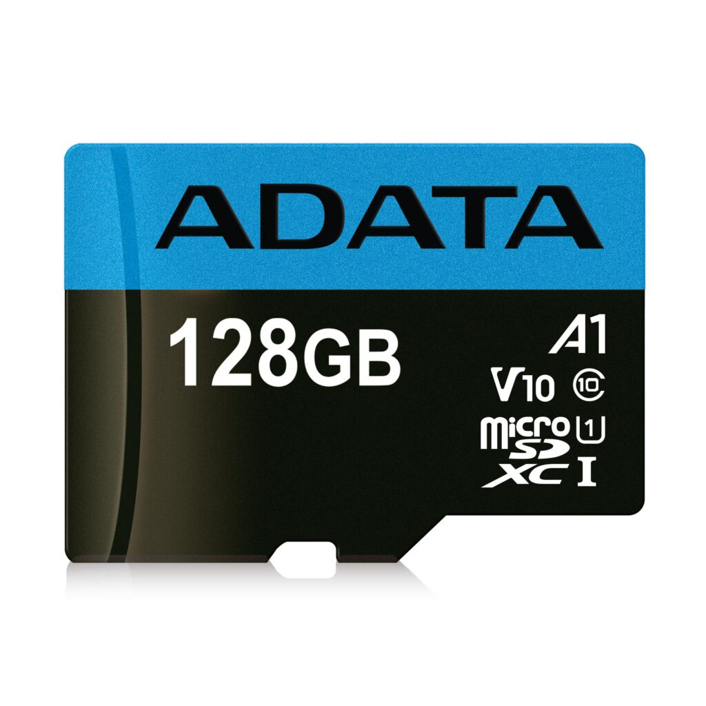 MÄLUKAART SDXC 128GB W/AD./AUSDX128GUICL10A1-RA1 ADATA
