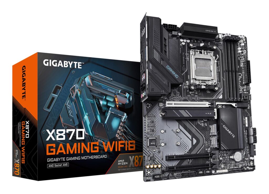 Mainboard|GIGABYTE|AMD X870|SAM5|ATX|Memory DDR5|Memory slots 4|3xPCI-Ex...
