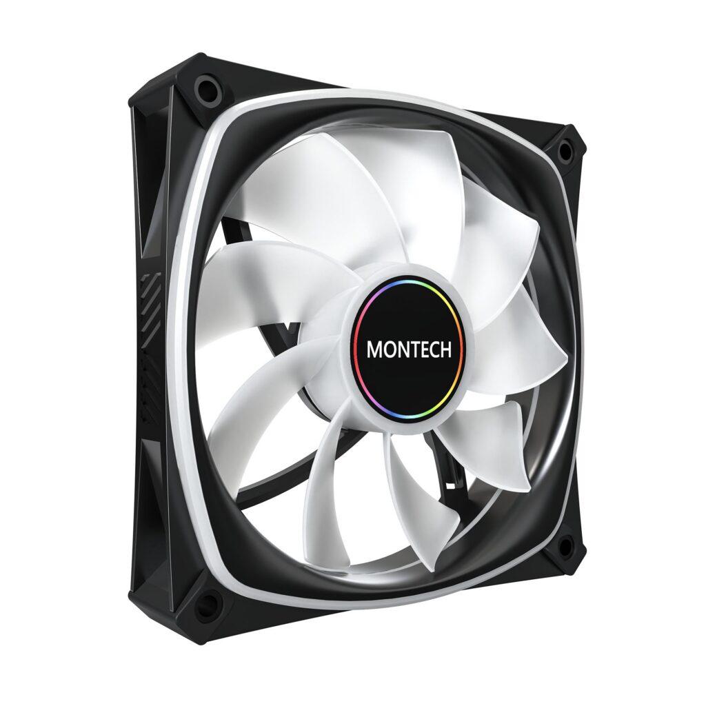 CASE FAN 120MM/RX120 PRO BLACK MONTECH