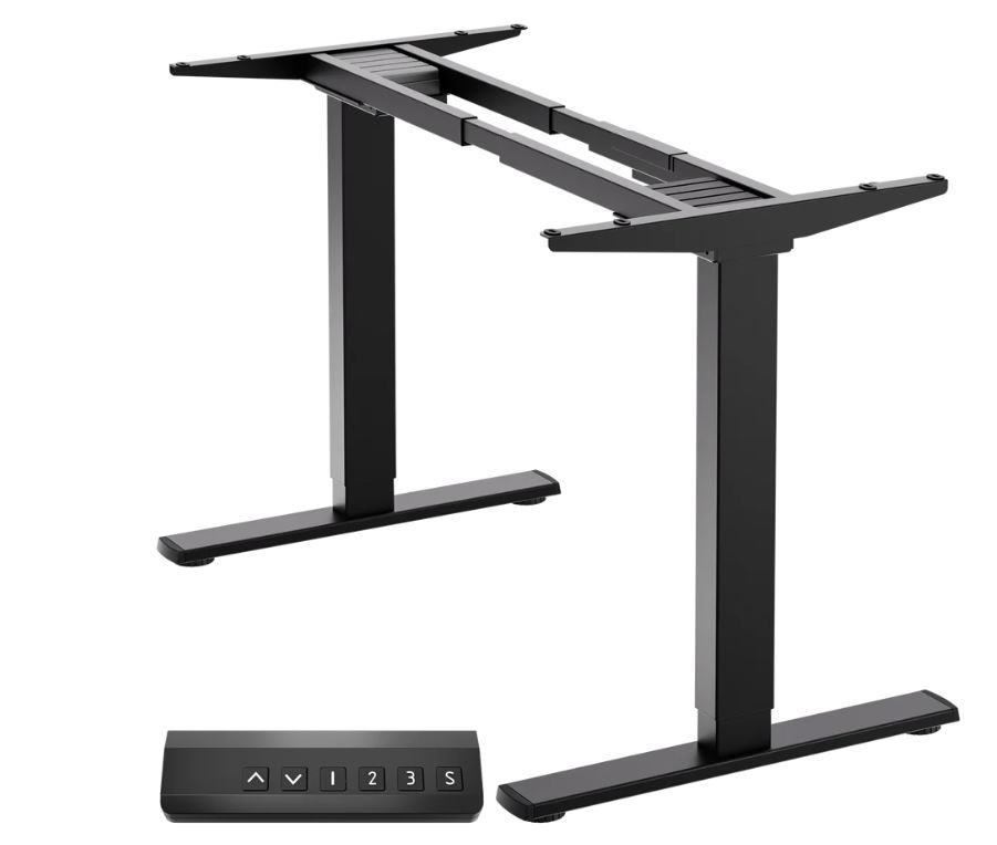 DESK FRAME MOTORISED/BLACK CDF222E-B ONKRON