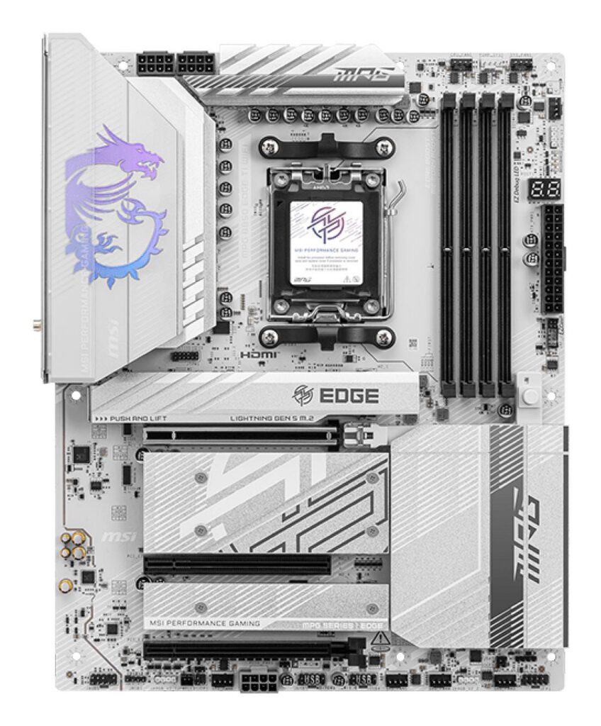 Mainboard|MSI|AMD B850|SAM5|ATX|Memory DDR5|Memory slots 4|3xPCI-Express...