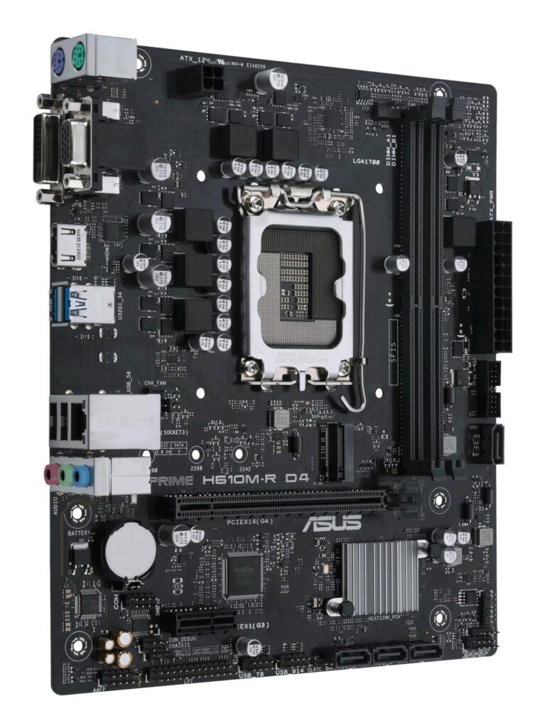 Mainboard|ASUS|Intel H610|LGA1700|Micro-ATX|Memory DDR4|Memory slots 2|1...