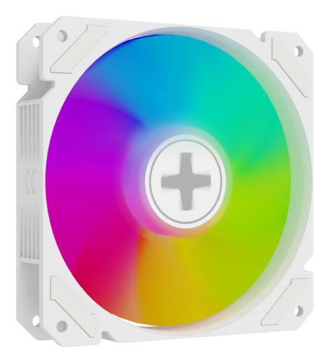 Ventilaator 120MM PWM ARGB REVERS/4PIN WHITE XF066 XILENCE