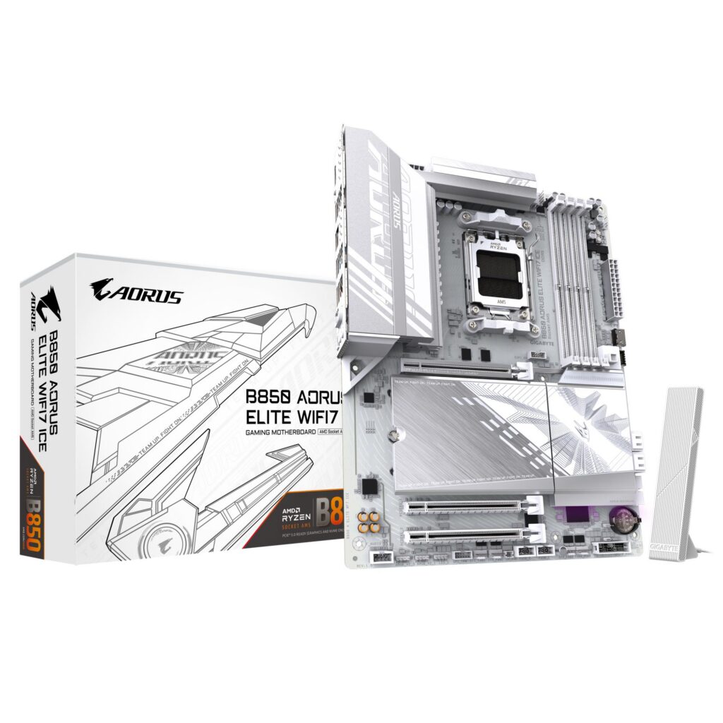 Emaplaat|GIGABYTE|AMD B850|SAM5|ATX|Memory DDR5|B850AELITEWF7ICE1.1
