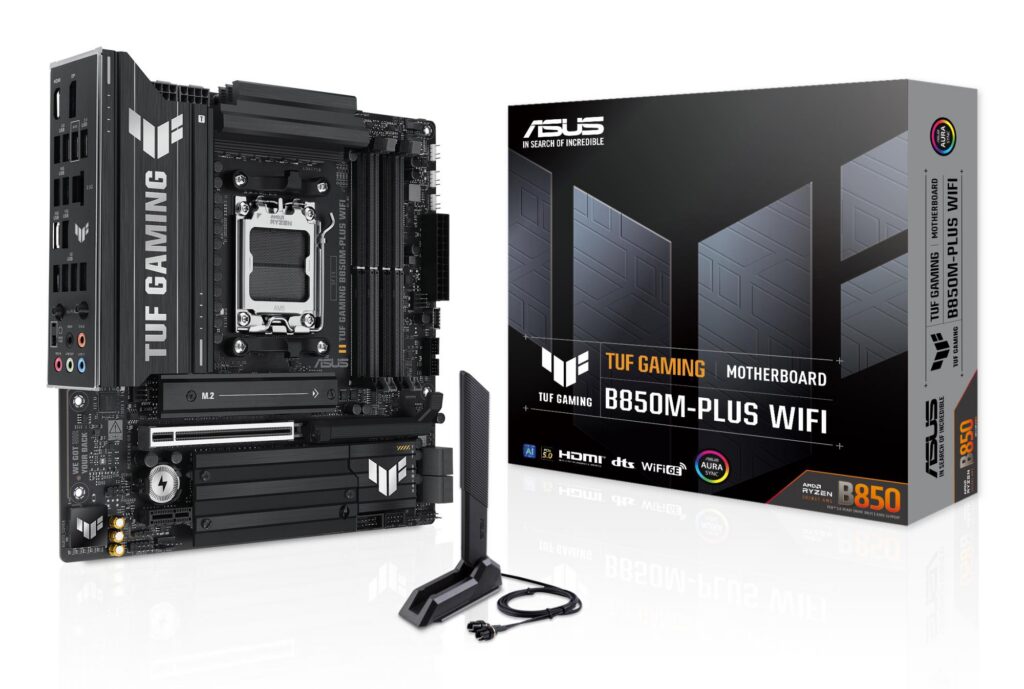 Mainboard|ASUS|AMD B850|SAM5|Micro-ATX|Memory DDR5|Memory slots 4|1xPCI-...