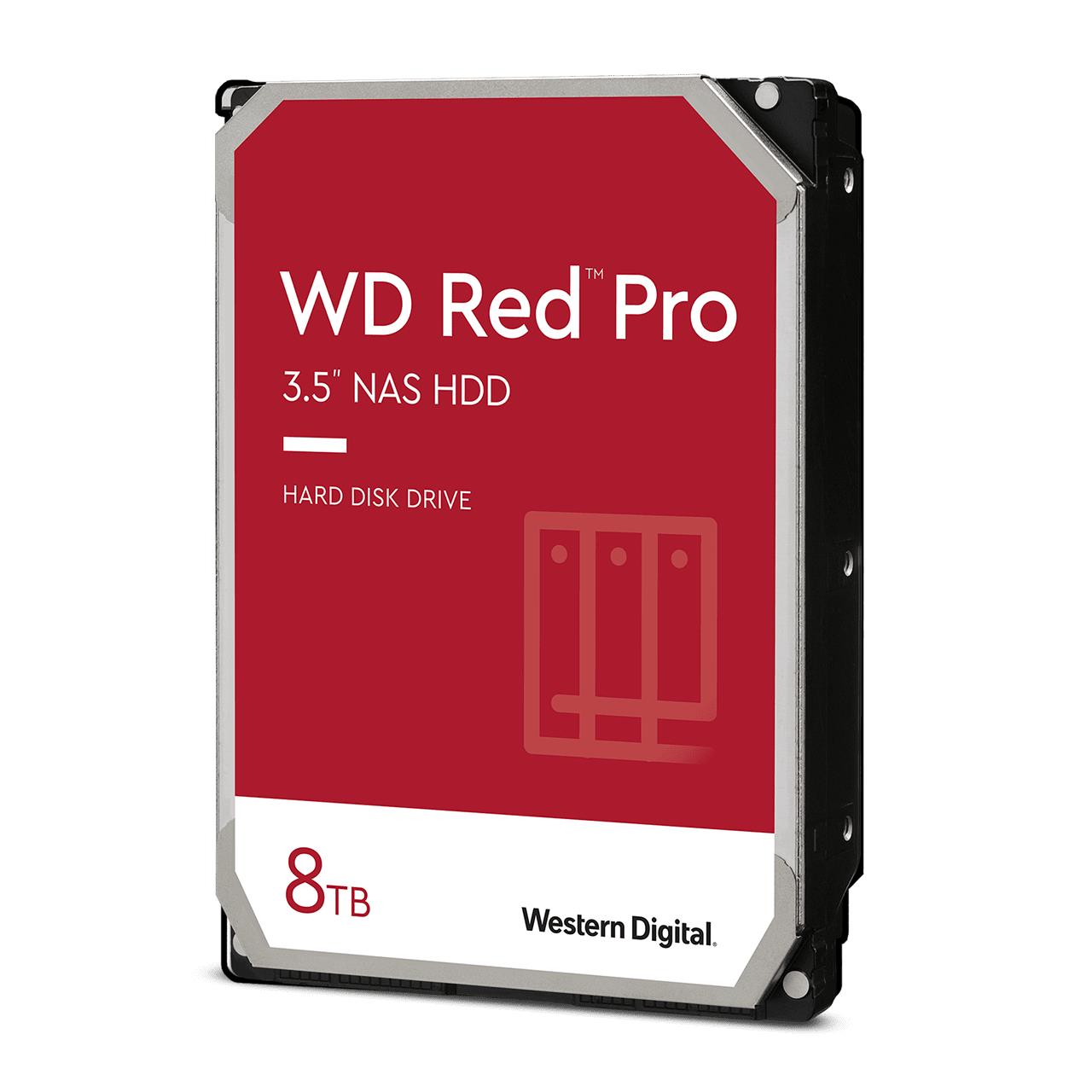 HDD|WESTERN DIGITAL|Red Pro|8TB|SATA 3.0|256 MB|7200 rpm|3,5″|WD80...