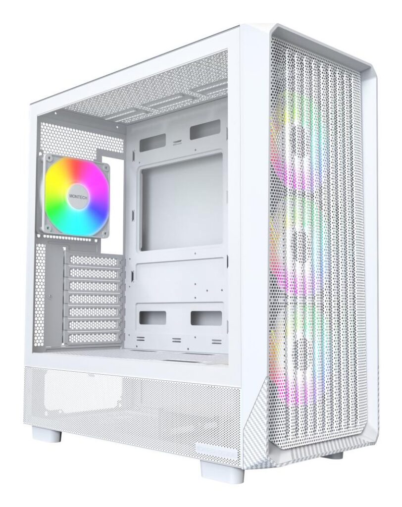 Case|MONTECH|X5|MidiTower|Case product features Transparent panel|Not in...