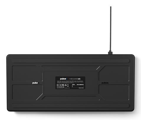 Klaviatuur USB XBOARD MS TKL/ANSI BLACK XBMS01 PULSAR