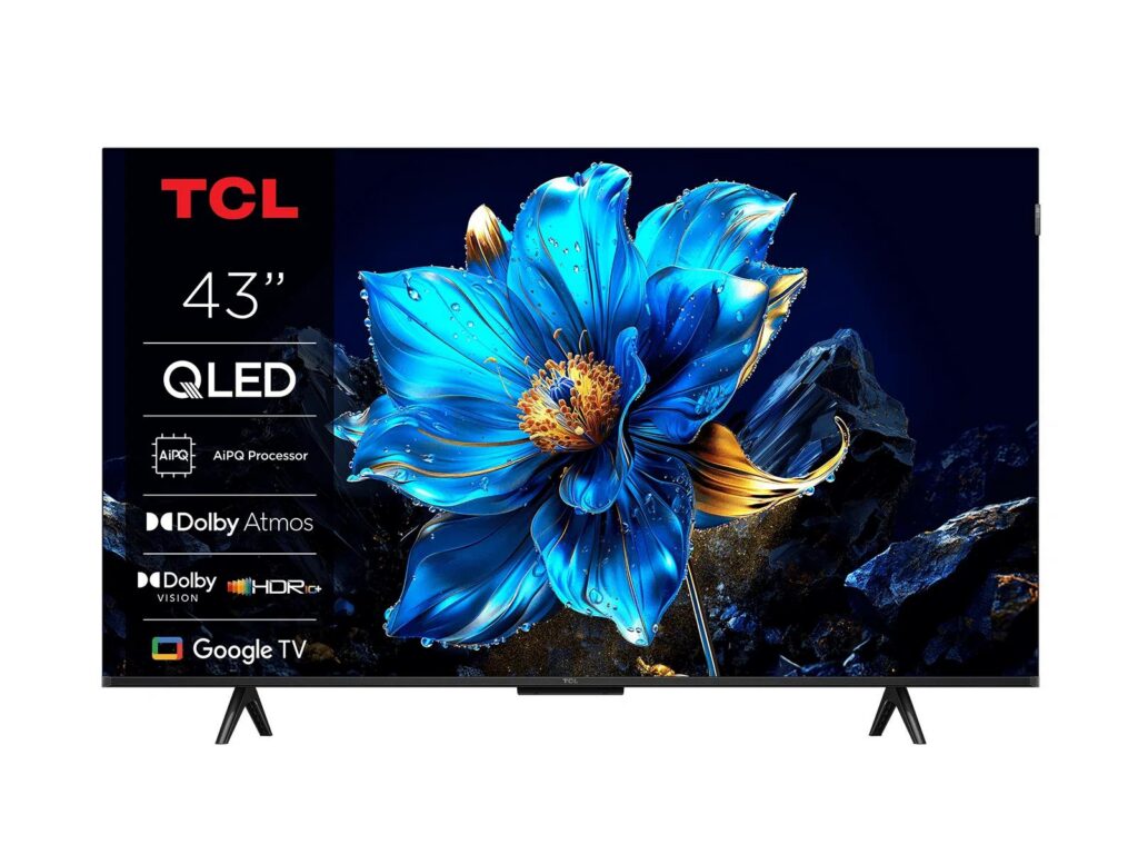 Televiisor|TCL|43 “|4K Ultra HD|3840 x 2160 pixels|Flat|16:9|QLED|...