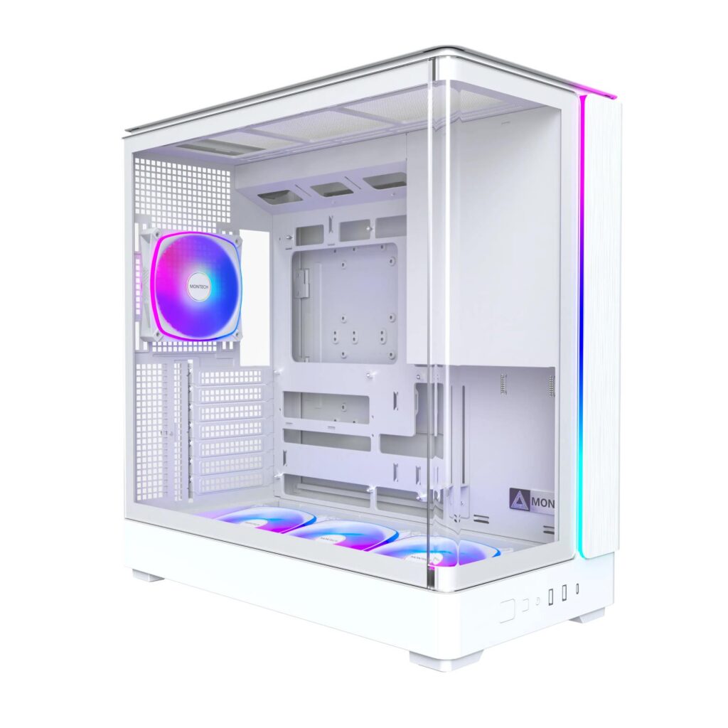 Case|MONTECH|micro ATX/Mini-ITX|White|Midi Tower|PC|KING 45 PRO|KING45PR...