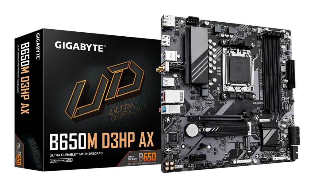 Emaplaat|GIGABYTE|AMD B650|SAM5|Micro-ATX|Memory DDR5|Memory slots 4|B6&...