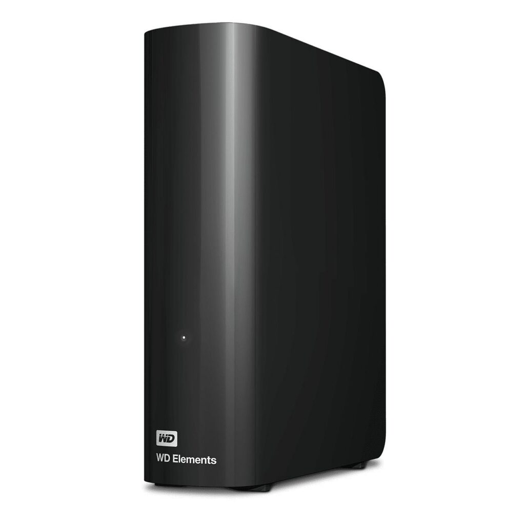 Väline HDD|WESTERN DIGITAL|Elements Desktop|WDBWLG0160HBK-EESN|16TB|US&#...