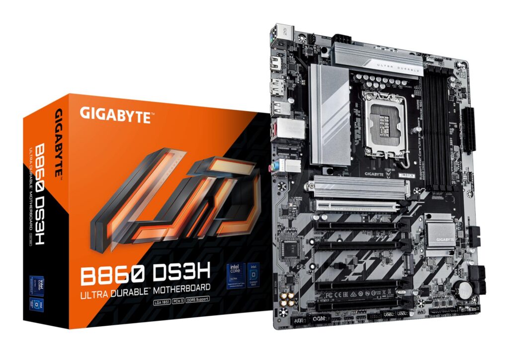 Emaplaat|GIGABYTE|Intel B860 Express|LGA1851|ATX|Memory DDR5|Memory slo&...