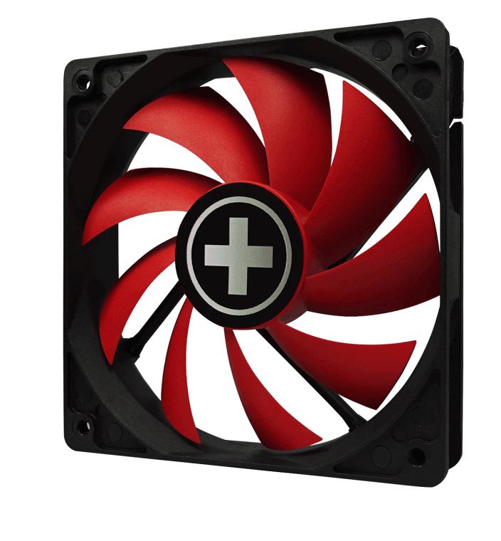 CASE FAN 92MM REDWING 3PIN+4P/12V XF038 XILENCE