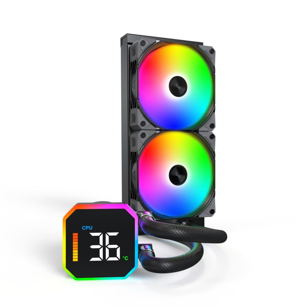 Protsessori Jahutus MULTI SOCKET BLACK/HYPERFLOW DIGITAL 240 MONTECH