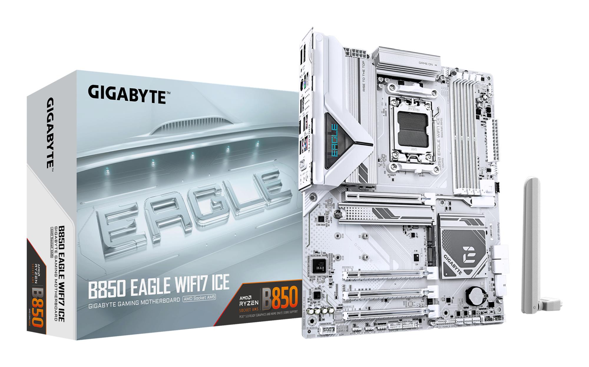 Mainboard|GIGABYTE|AMD B850|SAM5|ATX|Memory DDR5|Memory slots 4|B850EAGL...