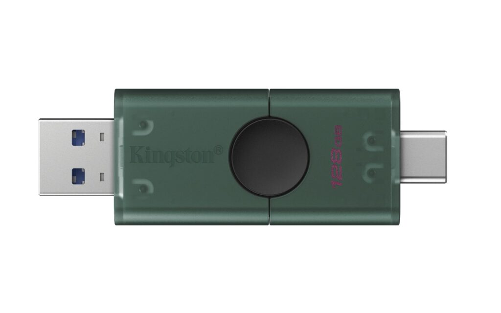 MÄLUPULK FLASH USB3.2/128G DUO DTDEG2/128GB KINGSTON