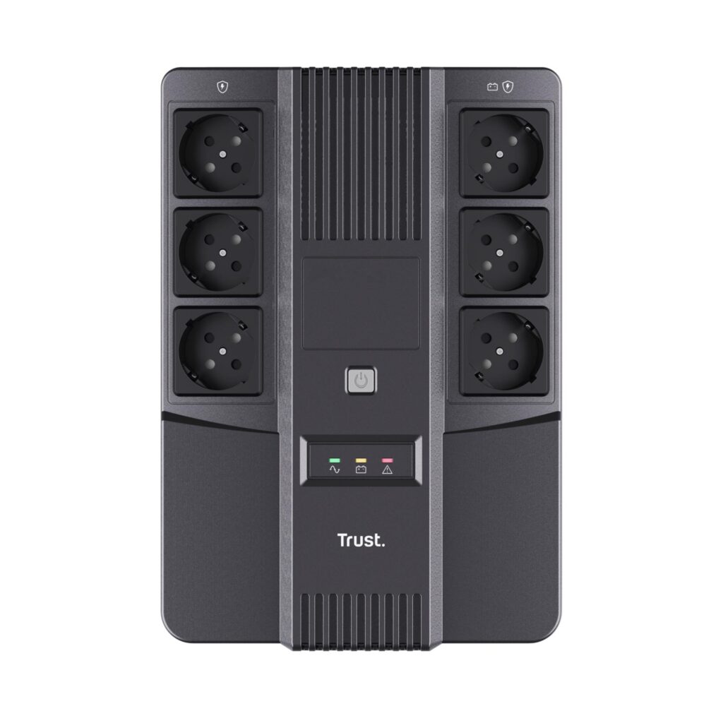 UPS|TRUST|800 VA|Wave form type Simulated sinewave|Desktop/pedestal|23326