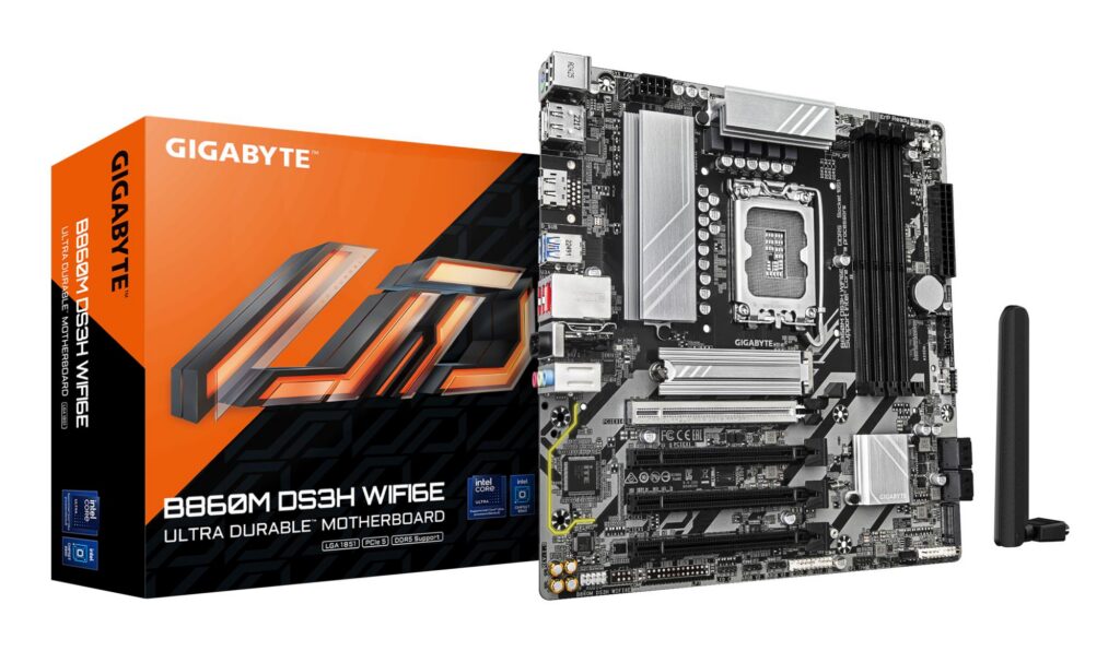 Mainboard|GIGABYTE|Intel B860 Express|LGA1851|Micro-ATX|Memory DDR5|Memo...