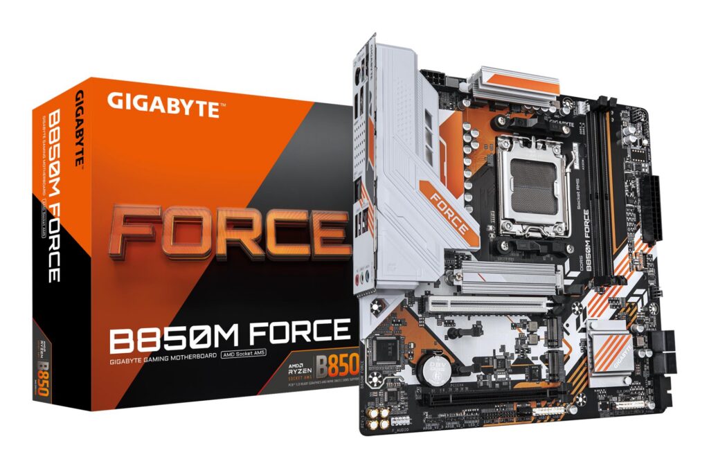 Mainboard|GIGABYTE|AMD B850|SAM5|Micro-ATX|Memory DDR5|Memory slots 2|B8...