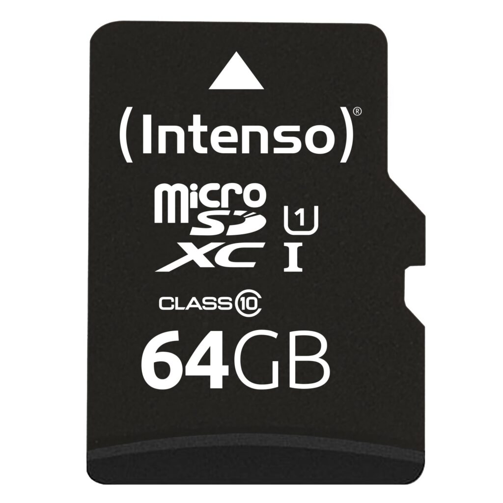 MEMORY MICRO SDXC 64GB UHS-I/W/ADAPTER 3423490 INTENSO